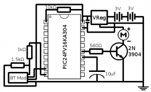 Schematic of PIC-based circuit for Final Design