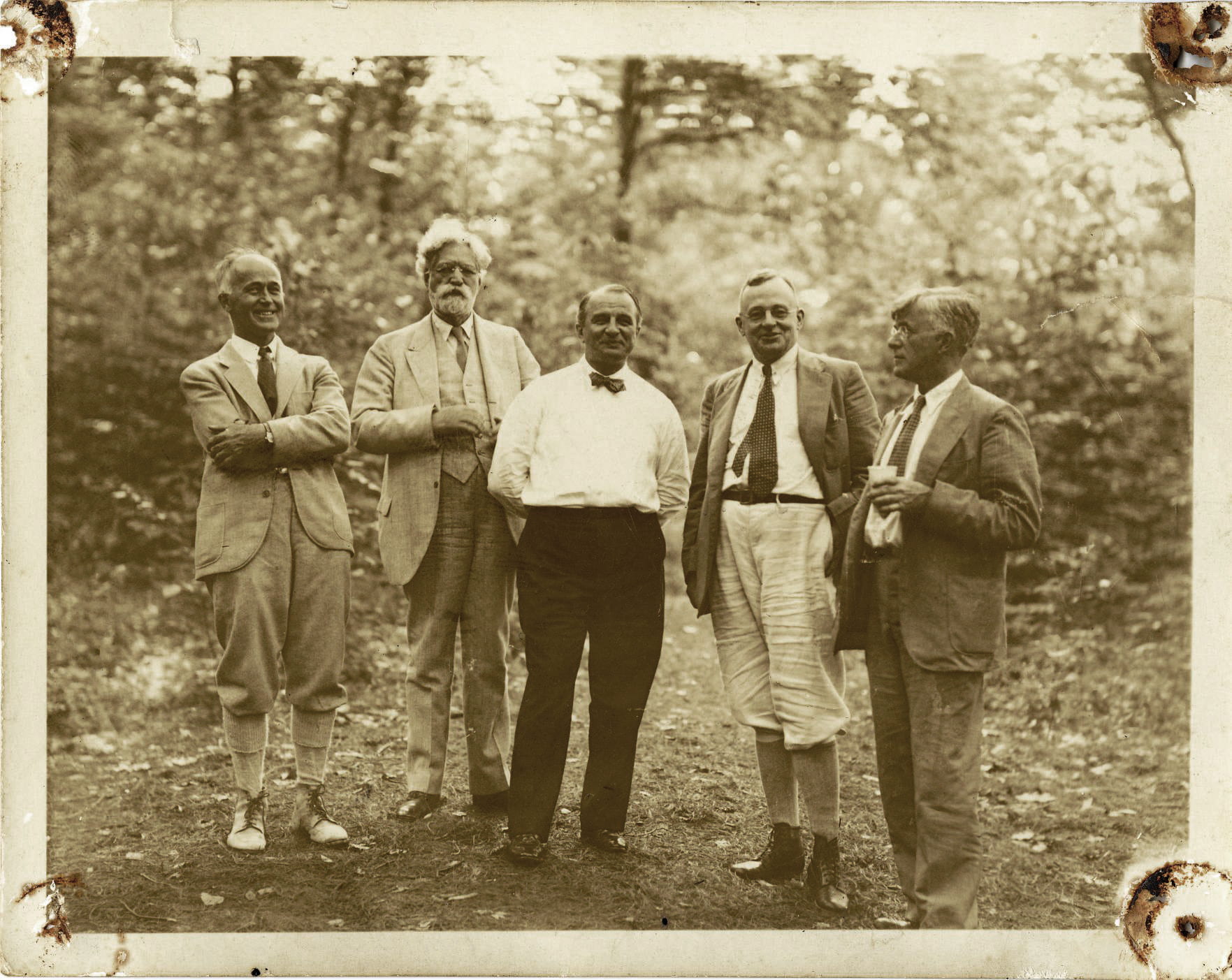 photograph of John S. Apperson and colleagues