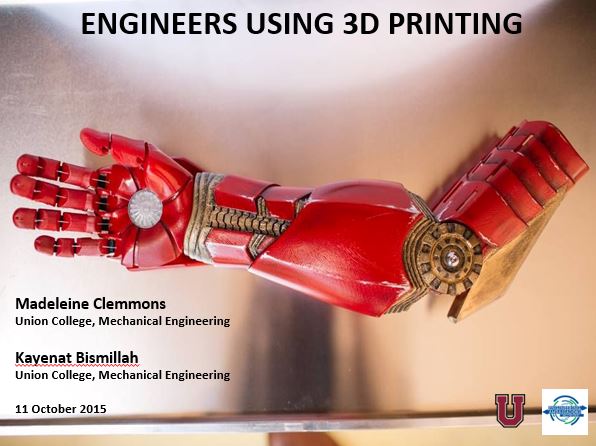 Engineers Using 3D Printing
