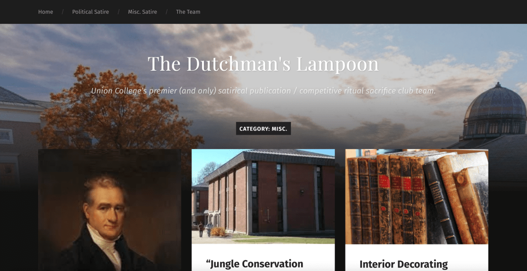 The Dutchman's Lampoon
