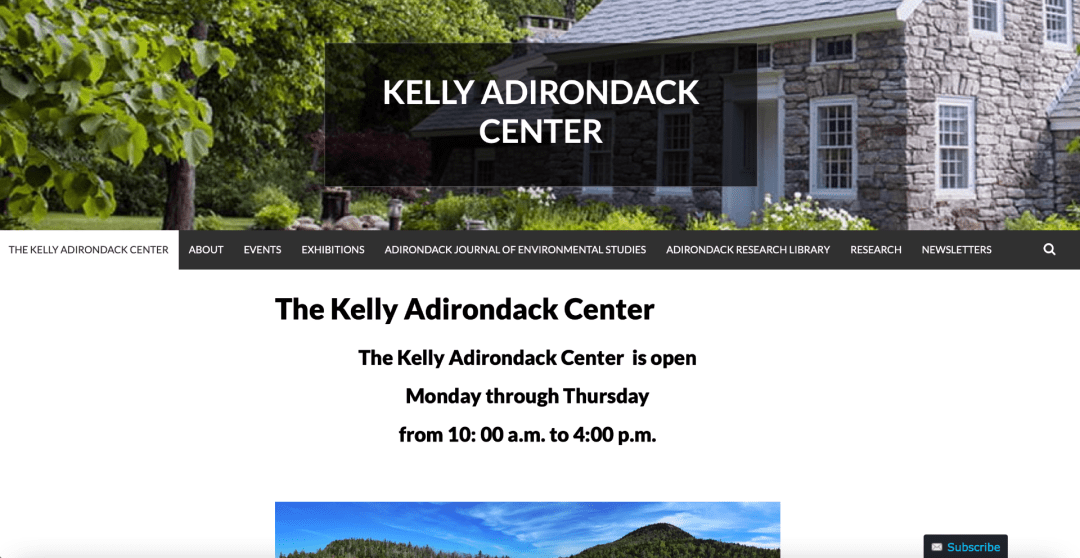 Kelly Adirondack Center
