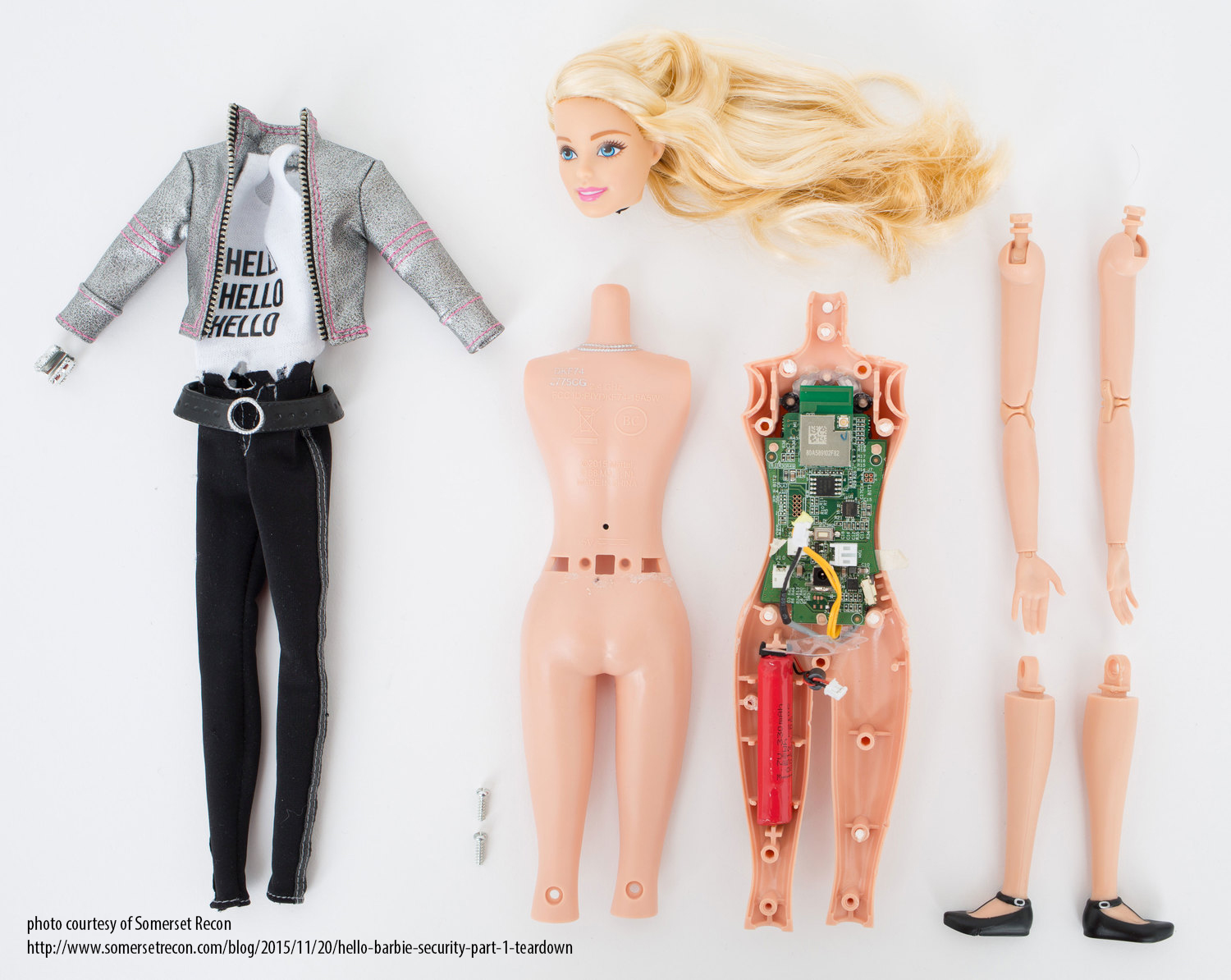 Hello Barbie Tear Down Sessions
