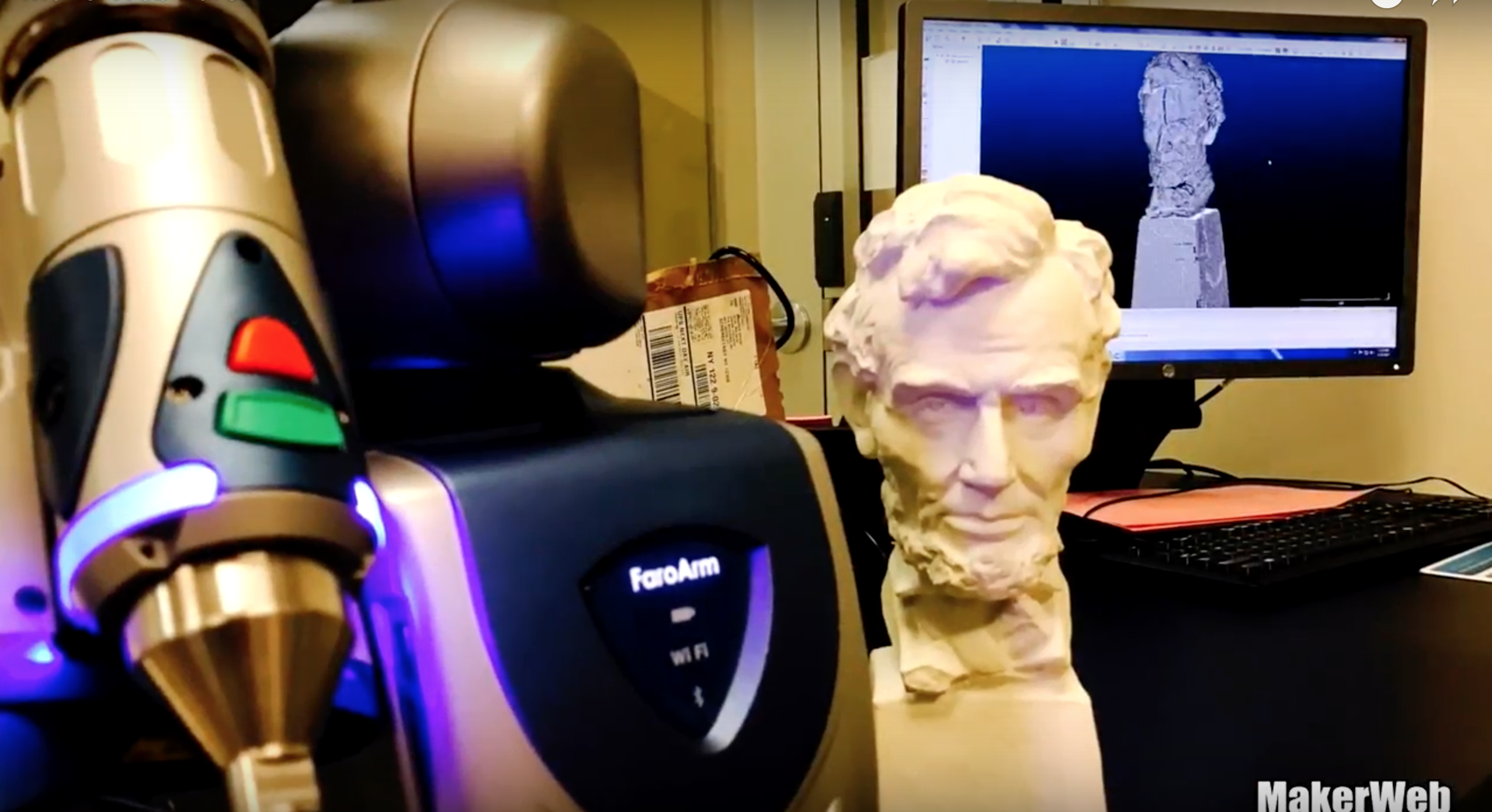3D Scanning with the FaroArm